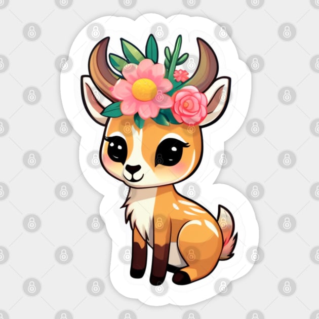 Springbokkie Sticker by cmpoetry